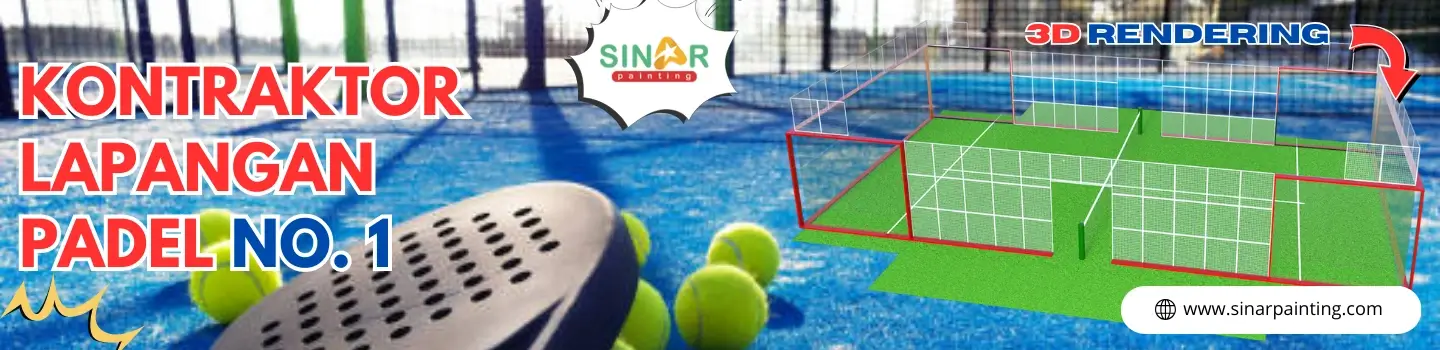 kontraktor lapangan padel indonesia